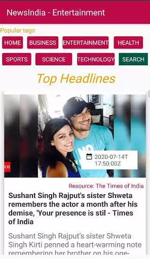 Play News India as an online game News India with UptoPlay