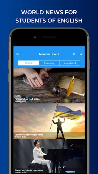 Play News in Levels: Learn English  and enjoy News in Levels: Learn English with UptoPlay