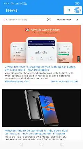 Play News - In Shorts - No Ads  and enjoy News - In Shorts - No Ads with UptoPlay