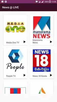 Play News@Live - All Malayalam News Channels In One App