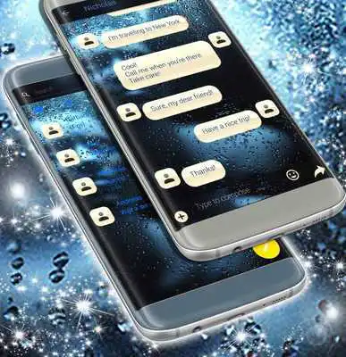 Play New SMS Theme Water