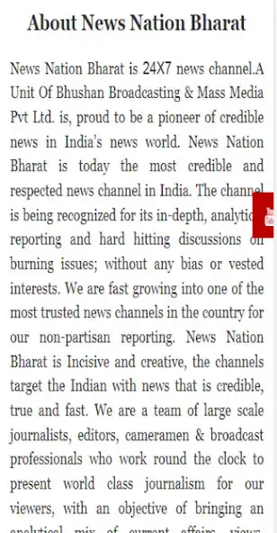 Play News Nation Bharat as an online game News Nation Bharat with UptoPlay
