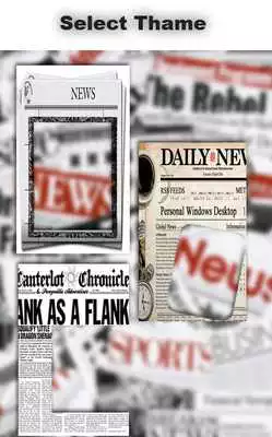 Play News Photo Frame