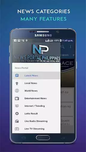 Play APK News Portal Philippines  and enjoy News Portal Philippines with UptoPlay com.newsportal.ph