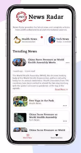 Play News Radar