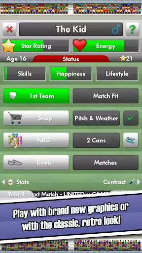 Play New Star Soccer as an online game New Star Soccer with UptoPlay