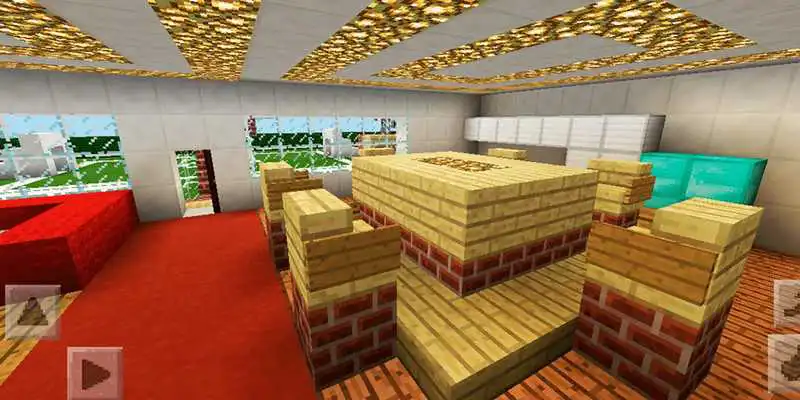 Play New Strange Modern Mansion. Map for MCPE
