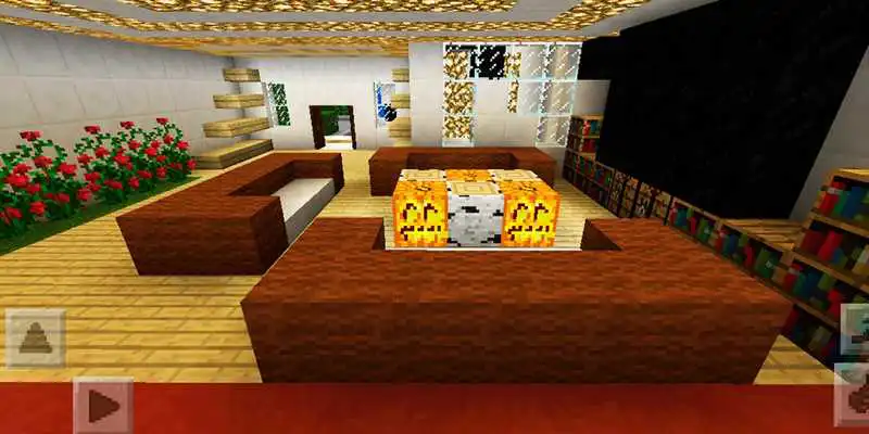 Play New Strange Modern Mansion. Map for MCPE