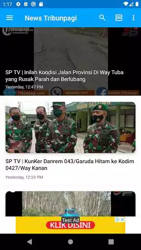Play News Tribunpagi as an online game News Tribunpagi with UptoPlay