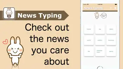 Play News Typing / Typing practice as an online game News Typing / Typing practice with UptoPlay