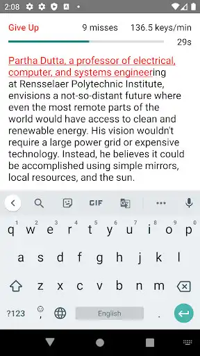 Play News Typing - Typing with news topics  and enjoy News Typing - Typing with news topics with UptoPlay