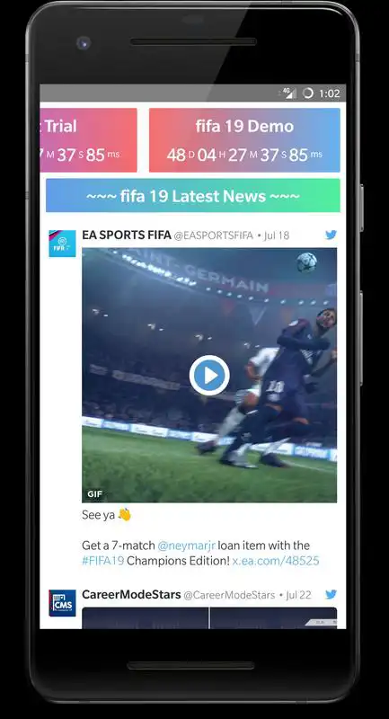 Play News, Updates, Countdown for FIFA 19