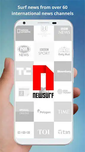Play Newsurf ( Surf News from 60+ Channels )  and enjoy Newsurf ( Surf News from 60+ Channels ) with UptoPlay