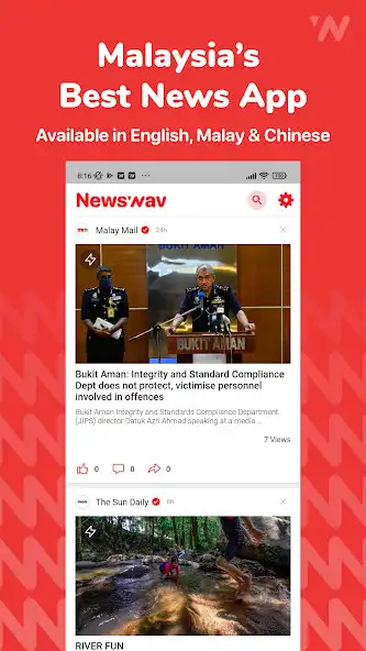 Play Newswav Lite  and enjoy Newswav Lite with UptoPlay