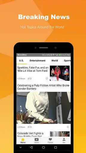 Play NewsWire: News, Videos & Gifs - Local & World as an online game NewsWire: News, Videos & Gifs - Local & World with UptoPlay