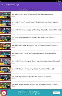 Play New Tayo Video Collection