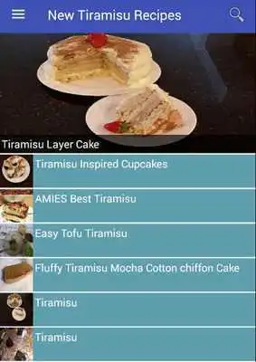 Play New Tiramisu Recipes