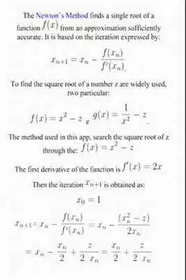 Play Newtons Method - Square Root