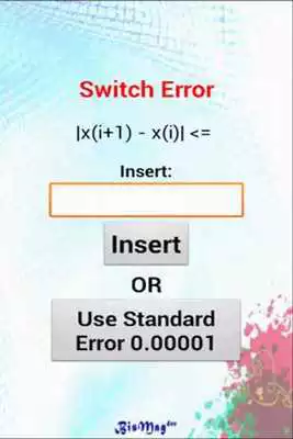 Play Newtons Method - Square Root