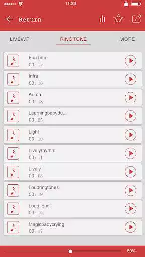 Play New Top Ringtones  Wallpaper