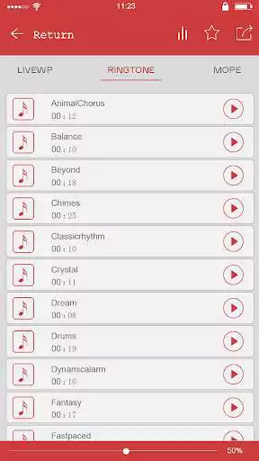 Play New Top Ringtones  Wallpaper