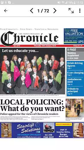 Play Newtownards Chronicle as an online game Newtownards Chronicle with UptoPlay
