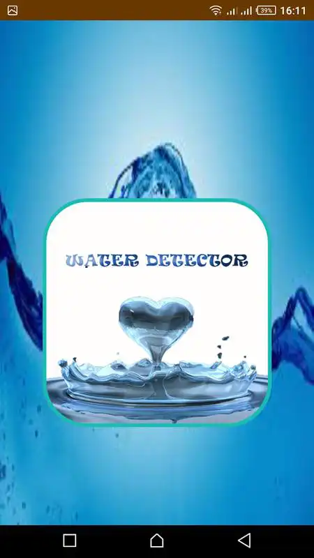 Play New water detector
