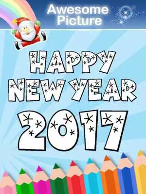 Play New Year 2017 Coloring Pages