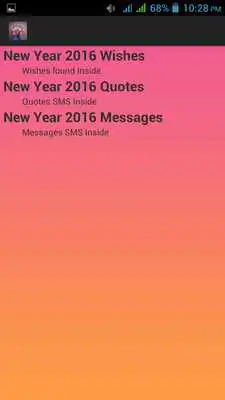 Play New Year 2017 SMS Wishes Msg