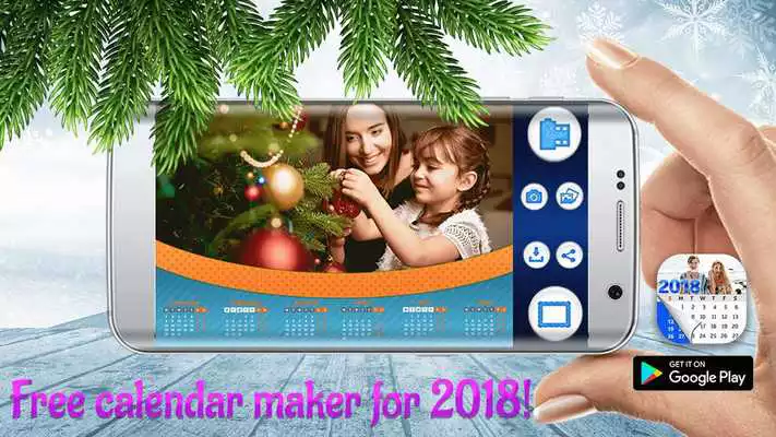 Play New Year 2018 Calendar Photo Frames