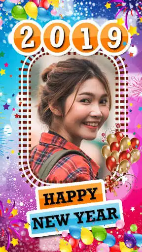 Play New Year 2019 Photo Frames