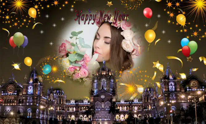 Play New Year 2019 Photo Frames