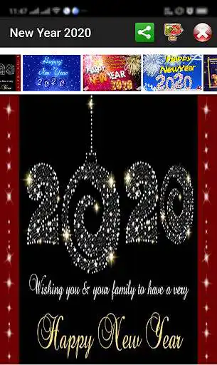 Play APK New Year 2020 Cards  and enjoy New Year 2020 Cards with UptoPlay com.app.my.dream.HappyNewYearGreetingscards