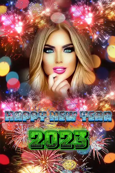Play New year 2023 Photo Frame as an online game New year 2023 Photo Frame with UptoPlay