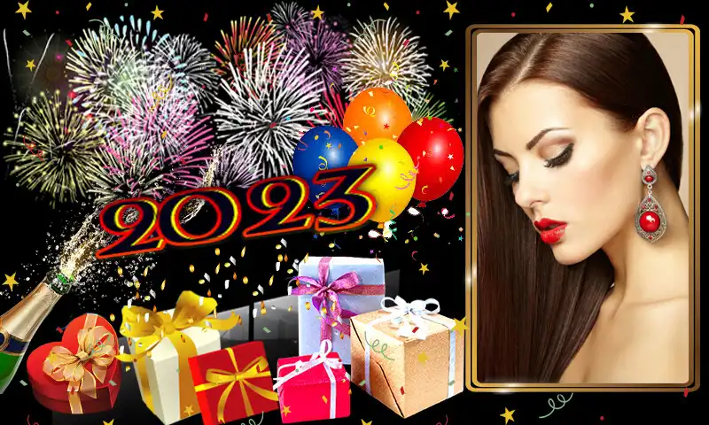 Play NewYear 2023 Photo Frames as an online game NewYear 2023 Photo Frames with UptoPlay
