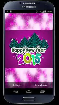 Play New Year Auto Wallpaper Change