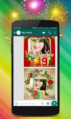 Play NewYear Card Maker