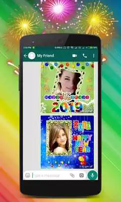 Play NewYear Card Maker