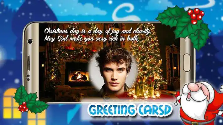 Play New Year Card Photo Frames