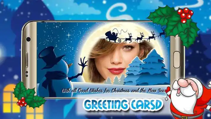 Play New Year Card Photo Frames