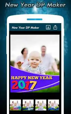 Play NewYear DP Maker