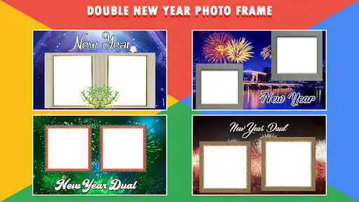 Play New Year Dual Photo Frame