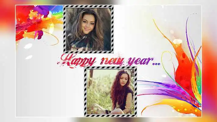 Play New Year Dual Photo Frame