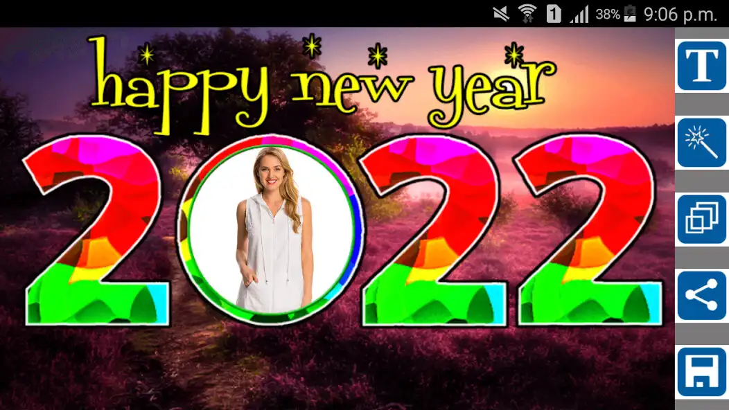 Play Newyear Editor as an online game Newyear Editor with UptoPlay