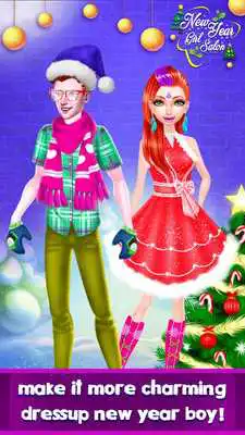Play New Year Girl Salon 2 Play New Year Girl Salon 2