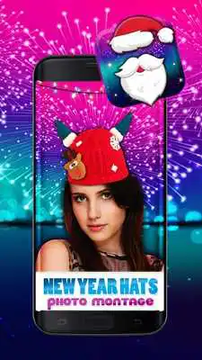 Play New Year Hat Photo Montage