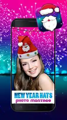 Play New Year Hat Photo Montage