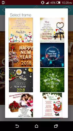 Play new year hd cards 2018 as an online game new year hd cards 2018 with UptoPlay