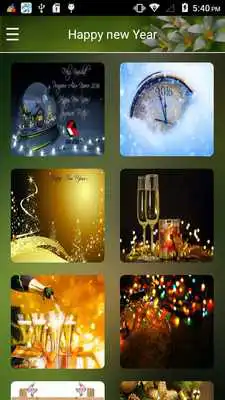 Play New year live wallpaper 2016