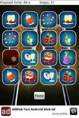 Play New Year Memory Game